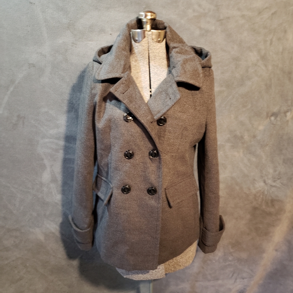 METAPHOR Faux Wool Large Coat